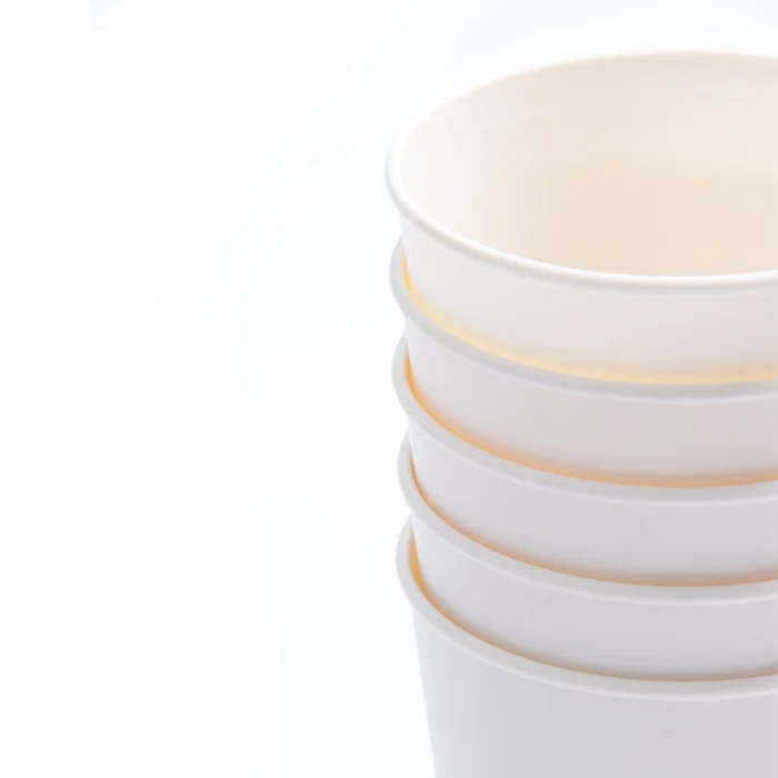 reusable coffee cup large stacked