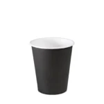 Gobelet en papier recyclable jetable noir - 270ml (9oz) | 240 unités/boîte