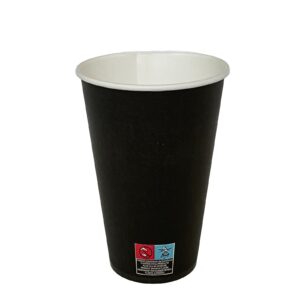 Paper Cup Recyclable Disposable Black– 600ml (20oz) | 160 units/box
