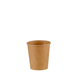 Paper Cup Recyclable Disposable Kraft – 120ml (4oz) | 2.100 units/box