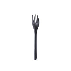 Fork Reusable & Recyclable plastic PP Black | 1000 pcs/box