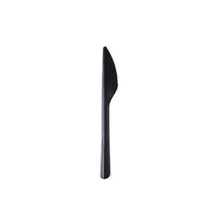 Knife Reusable & Recyclable plastic PP Black | 1000 pcs/box