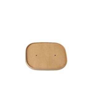 Paper Lid for Rectangular Bowl 500ml /650ml /750ml | 300 Units/Box