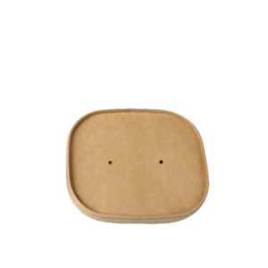 Paper Lid for Square Bowl 1000ml/1180ml/1300ml | 300 Units/Box